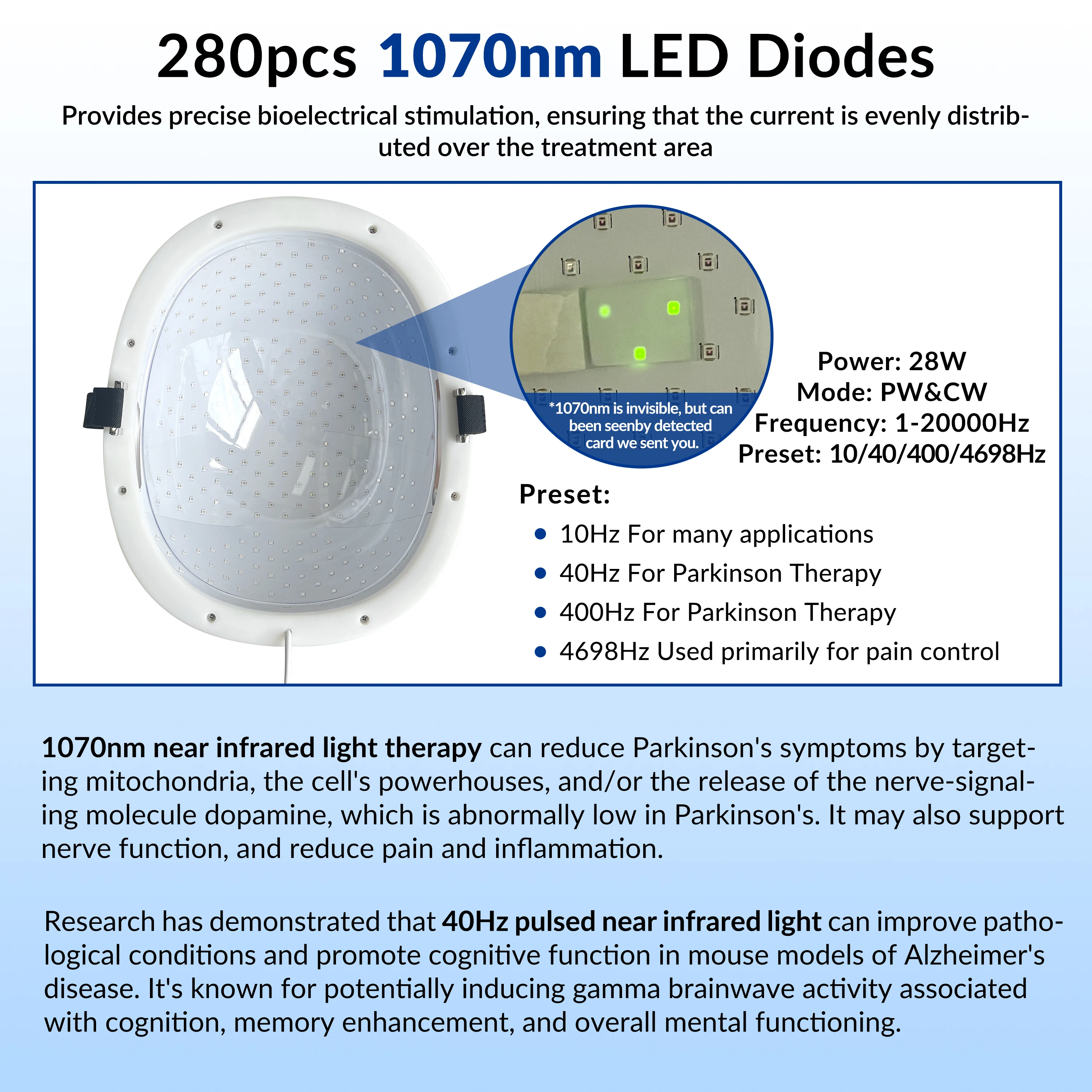 2026 Latest Upgrade PBM Therapy Helmet for Neural Regulation and Long Term Mental Health Protection