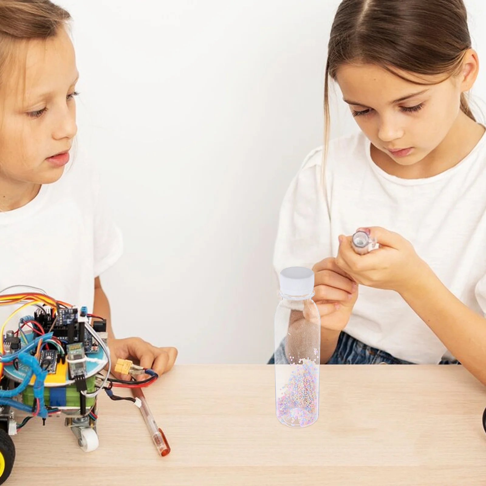 

1Set Electrostatic Science Experiment Kit Friction Electricity Learning Tool for Children Interactive Hands on Stem Activity