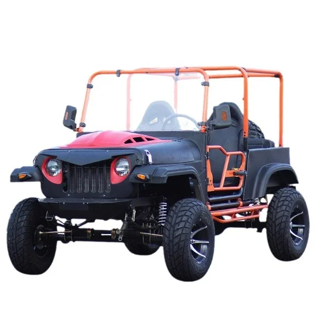 300Cc ATV, 4x4, 2-wheel drive large adult go-kart, electric motorcycle, mountain bike, UTV, 12-inch aluminum wheels