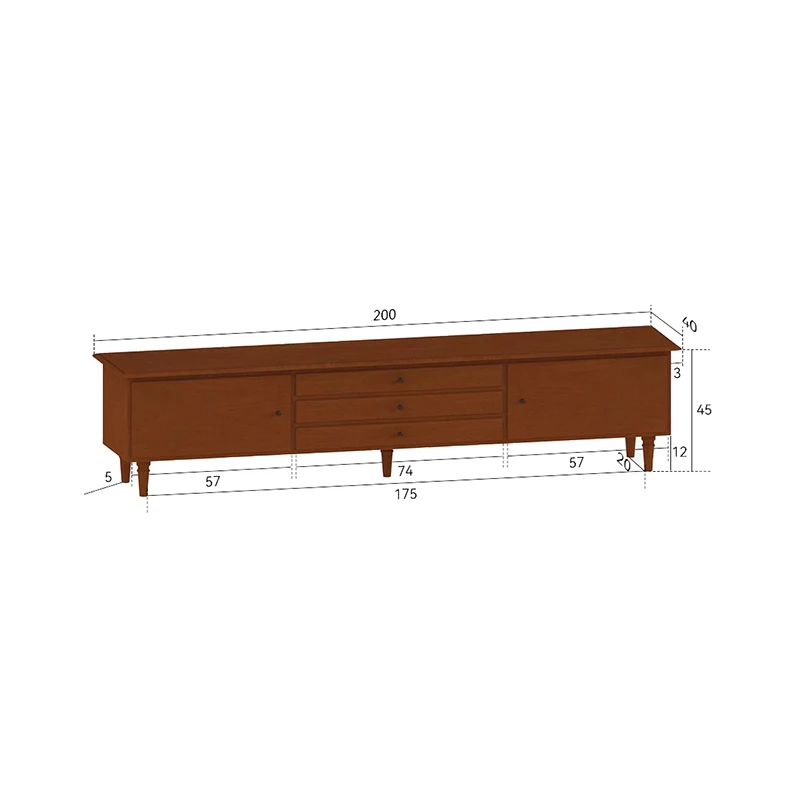 Mid Century Vintage Tv Stands Nordic Unique High Quality Retro Tv Stands Luxury Classic Meuble Tv Furniture For Apartments
