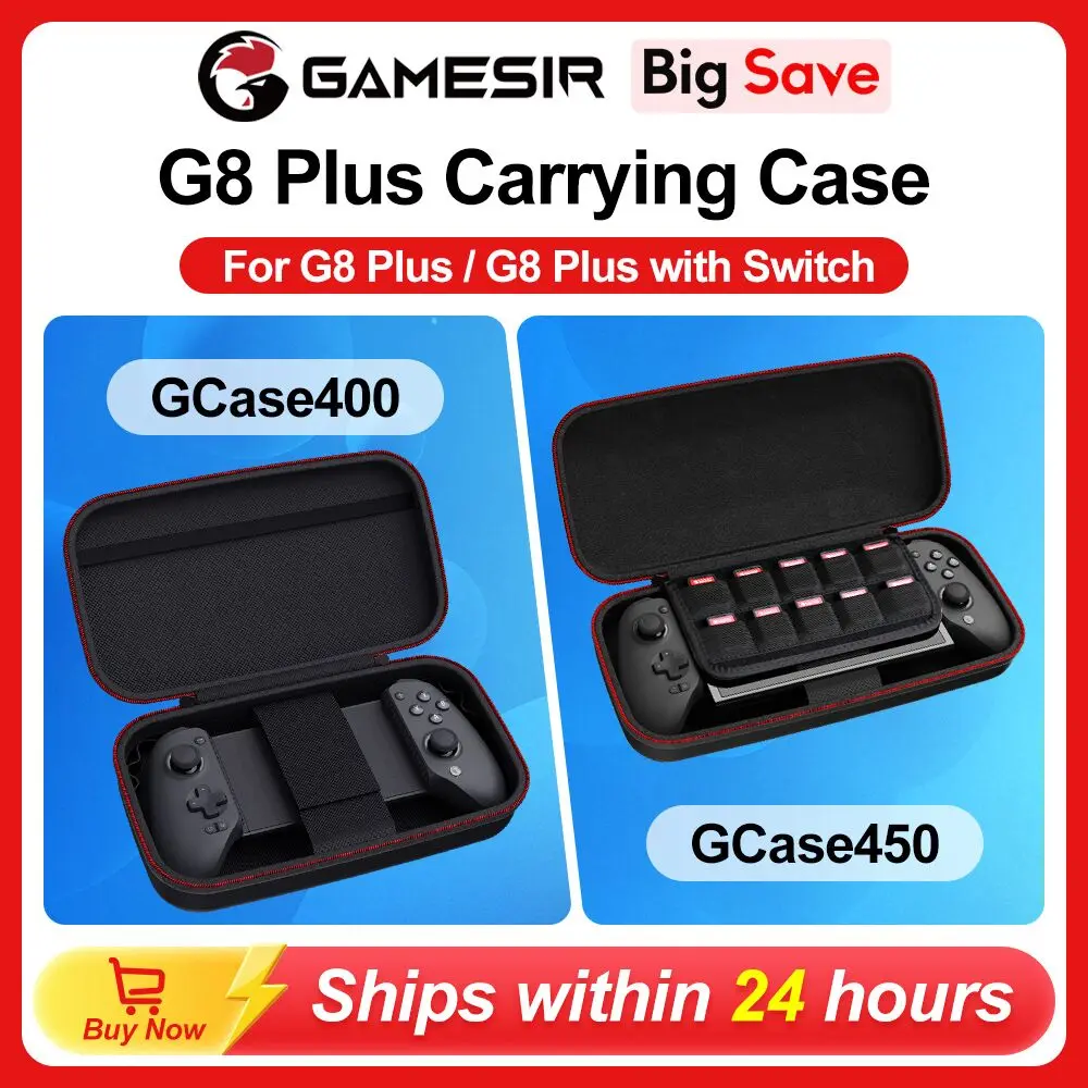 GameSir G8 Plus Carrying Case G8 Galileo Controller Bag for X3 PRO X2 PRO X2s Type-C  X4 Aileron X2s Bluetooth Gamepads Box