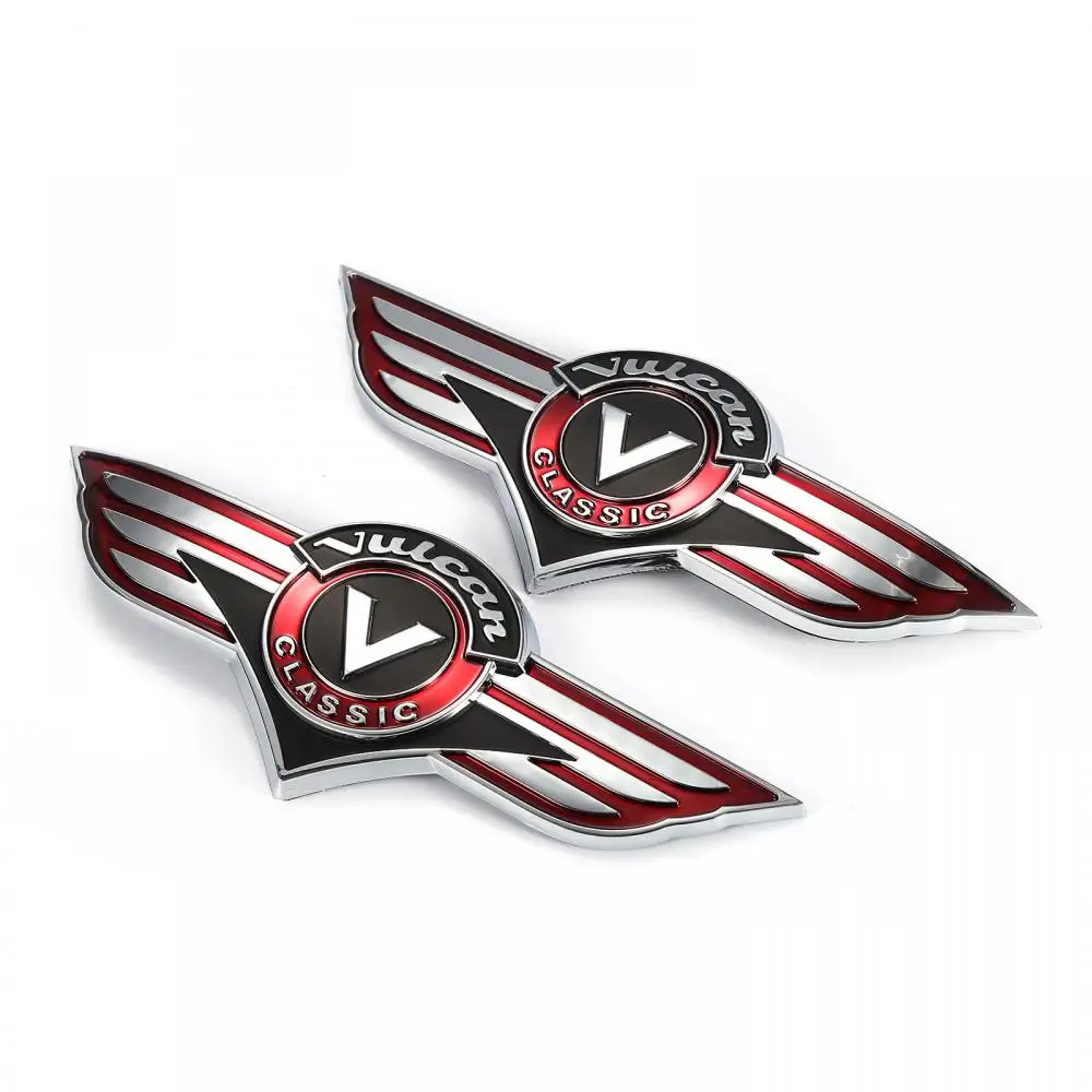 Motorcycle Stickers Fuel Gas Tank Emblem Badge Decal Decoration Sticker for Kawasaki Vulcan Classic Motorcycle Accessories