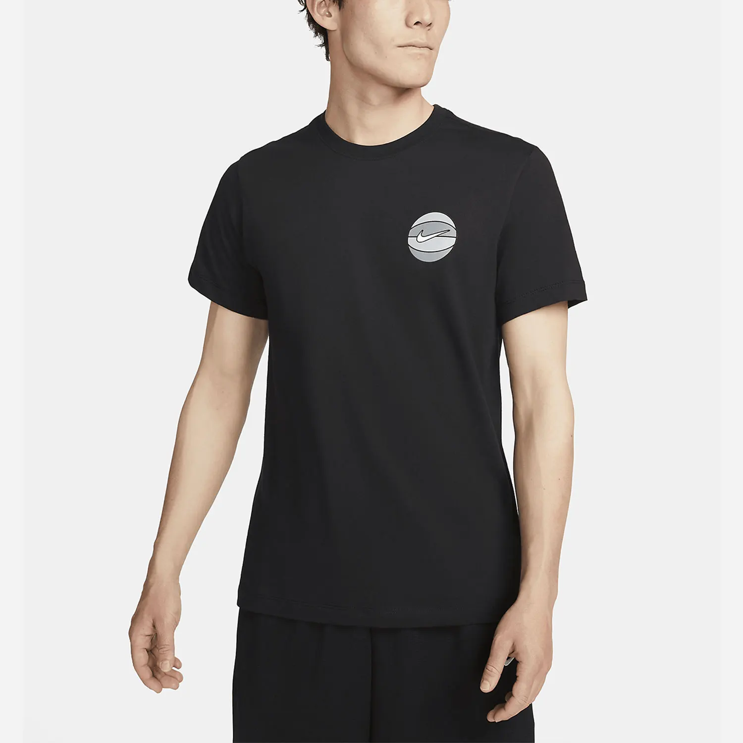 

Оригинальная летняя новая мужская баскетбольная спортивная футболка Nike с короткими рукавами FD0047-010