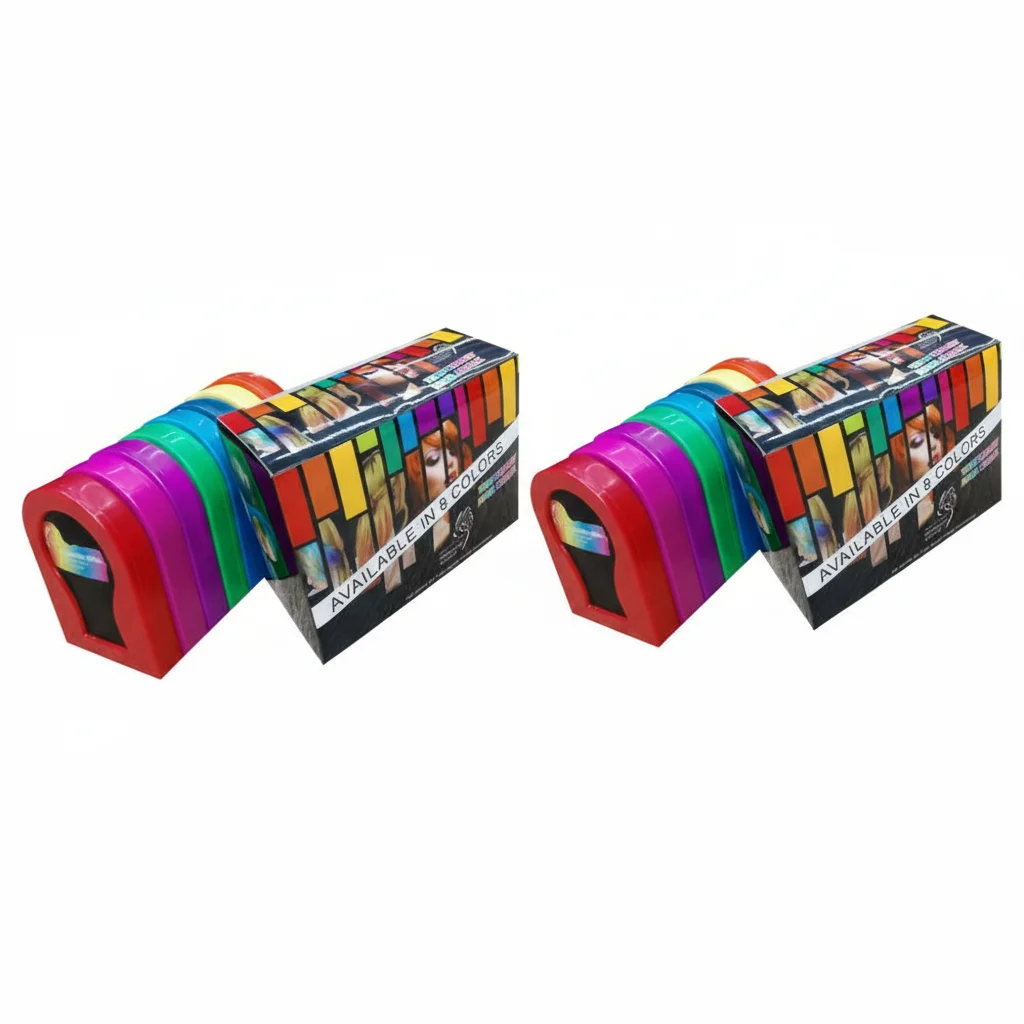 DIY Pastell Frisur Styling 8 Teile/satz 3g Einweg Haar Farbstoff Pulver Wasser Löslich Bunte Haar Kreide Pulver Temporäre spray