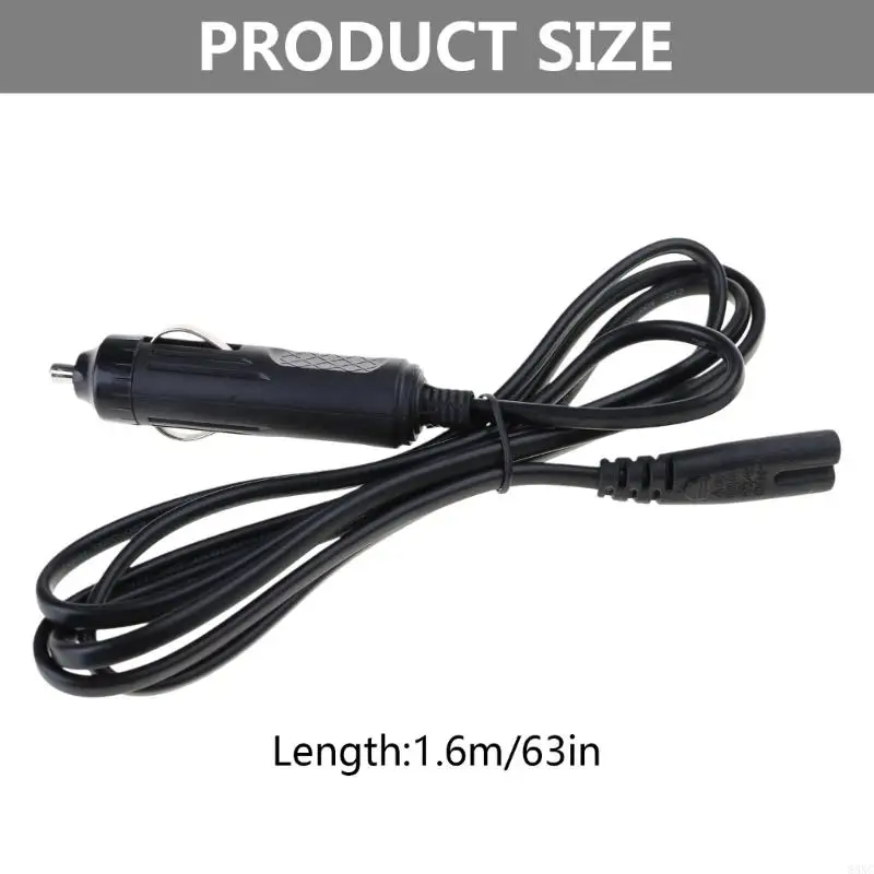 83XC 12V 24V 전기 도시락 전원 코드 케이블 런치스 전원 코드 자동차 사용