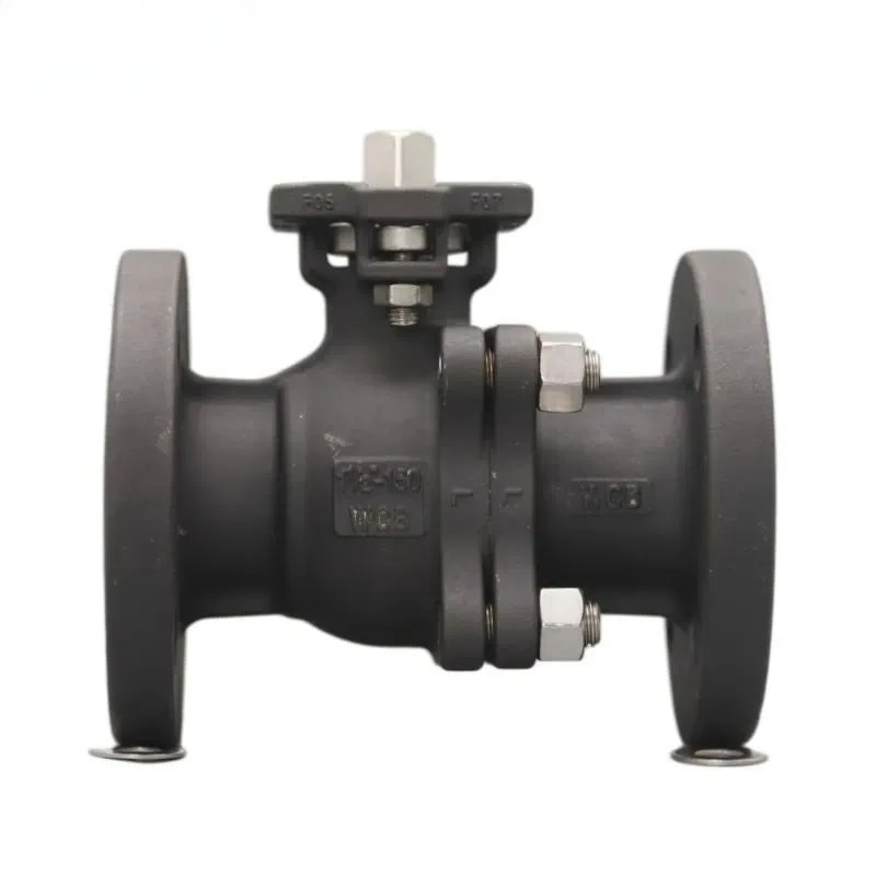 Heavy Duty Carbon Steel Flanged Ball Valve Industrial  High Platform