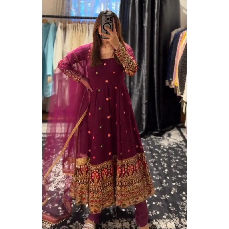 

Salwar Kameez ПакистанI Болливудское пакистанское платье Индийское дизайнерское свадебное платье