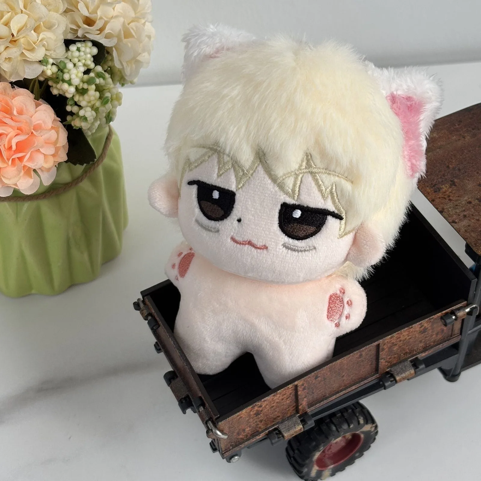 First release: TOMORROWXTOGETHER Choi Soo-bin character 10cm cotton doll, celebrity cosplay merchandise, doll