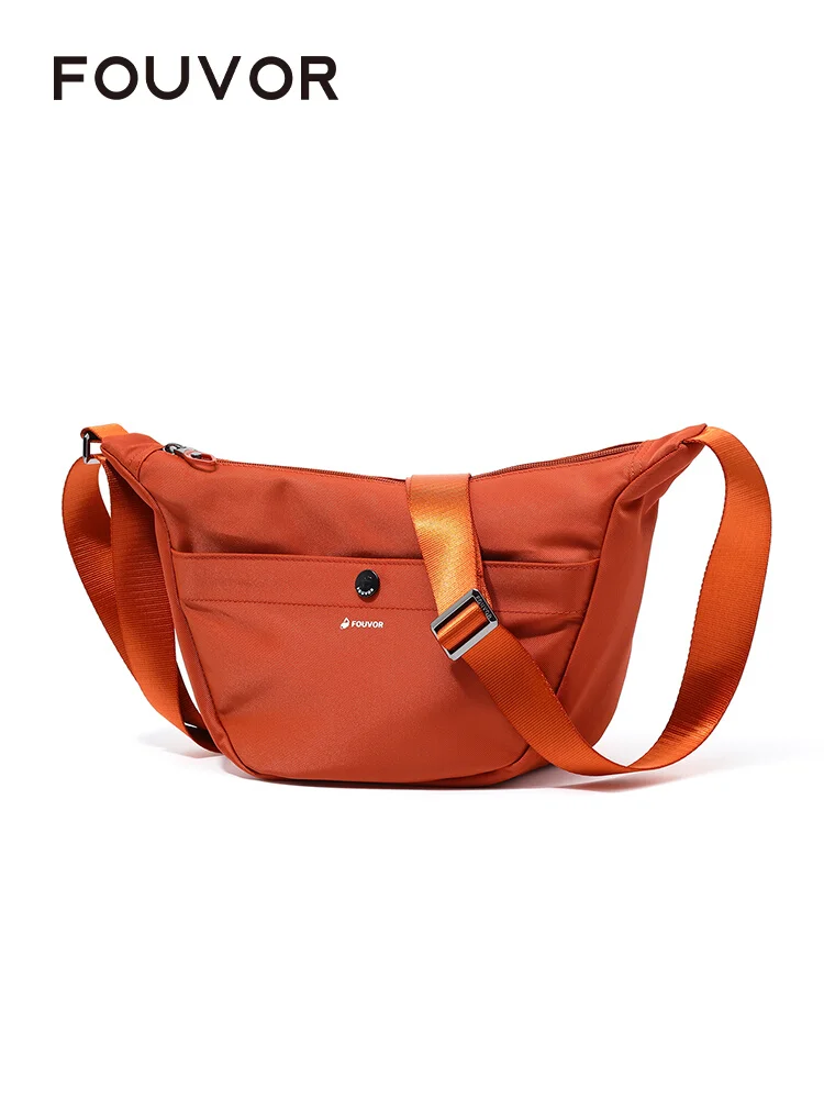 

Fouvor Woman Dumpling Bag 2025 Classice Crossbody Bag Adjustable Shoulder Strap Shoulder Lightweight Casual Bag Teenage ﻿2918-12