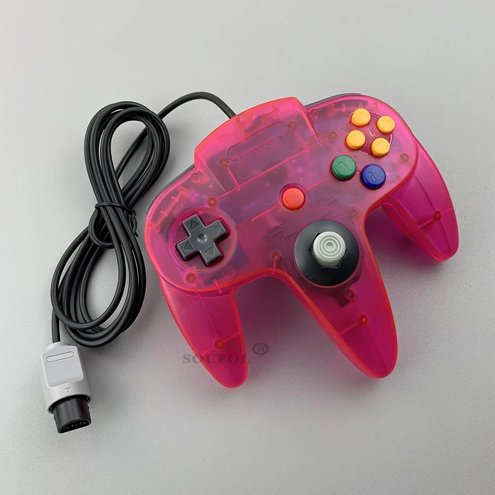 Bedrade Gamepad Voor NS 64 Host N64 Controller Gamepad Joystick Voor Klassieke Nintend 64 Console Games Voor Mac Computer PC