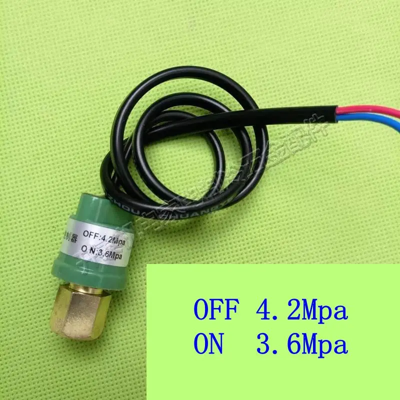 

OFF 4.2Mpa ON 3.6Mpa Air Conditioner Refrigeration parts 2 Terminals/Wire Pressure Control Switch Protector switch parts