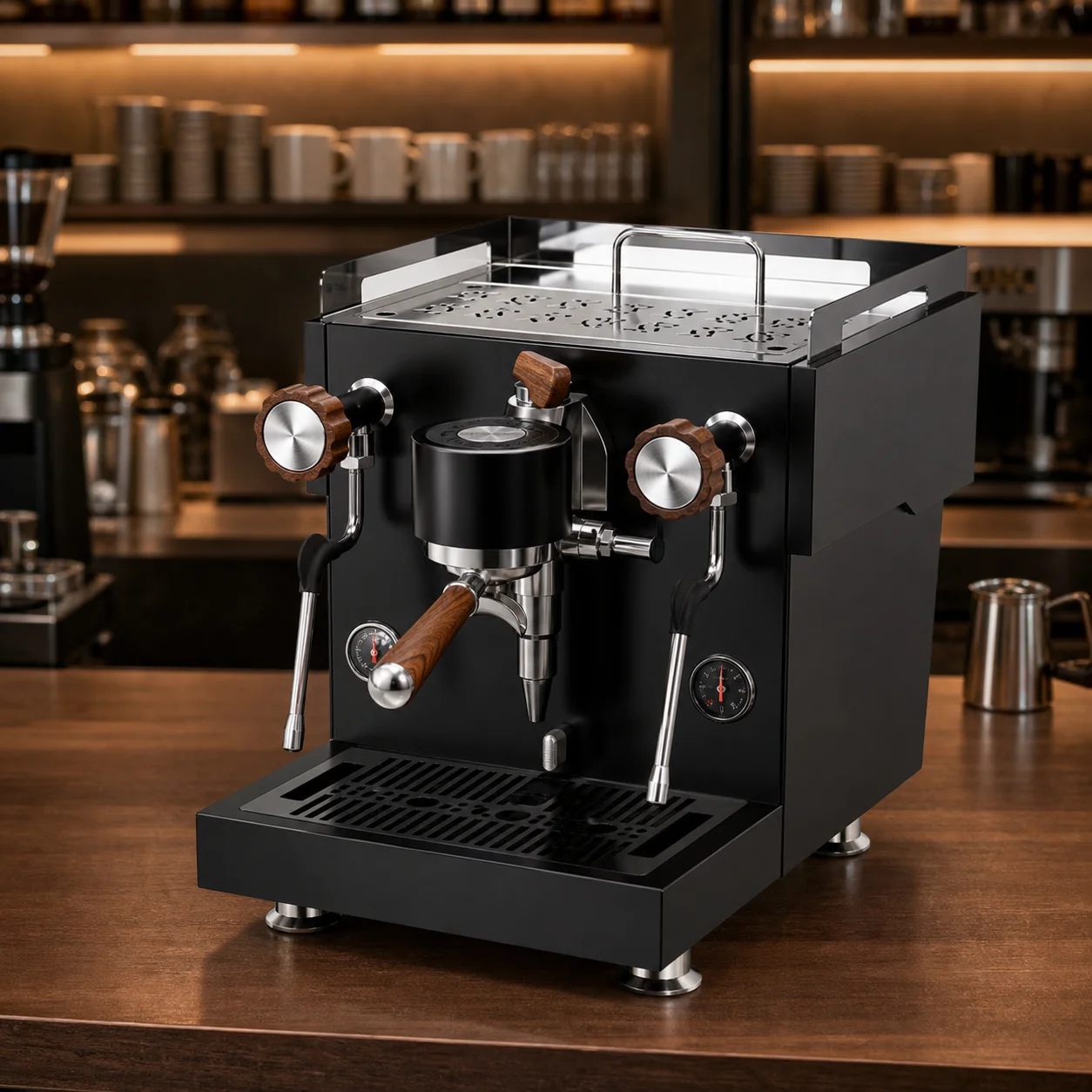 Stainless Steel 1600W Rocket Espresso Coffee Machine Commercial Coffee Espresso Machine for Home