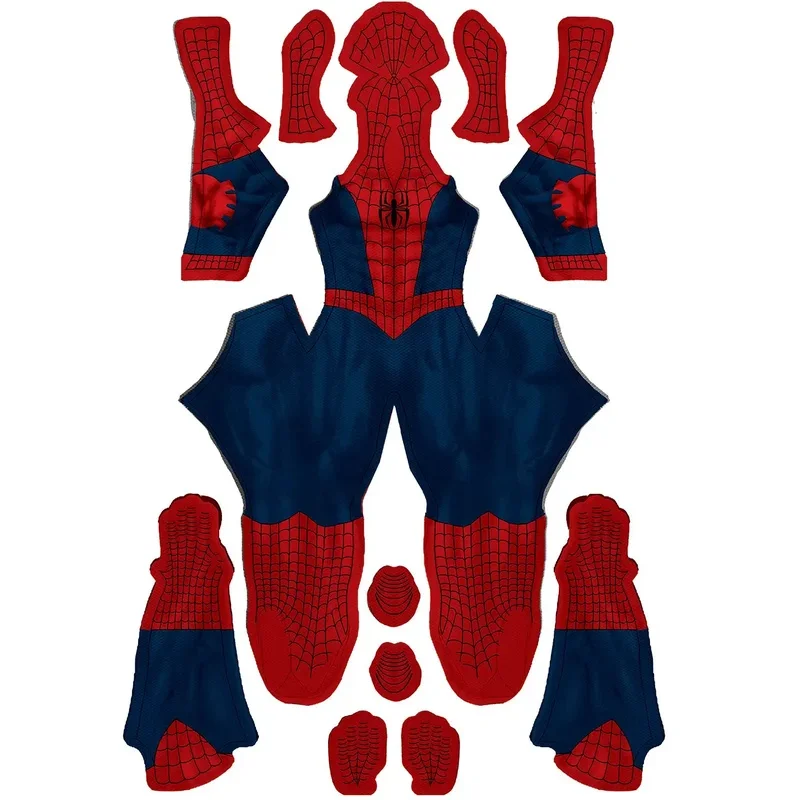 

Halloween Men Spider Cosplay Costume Zentai Spiderman Bodysuit Adults Suit Jumpsuit