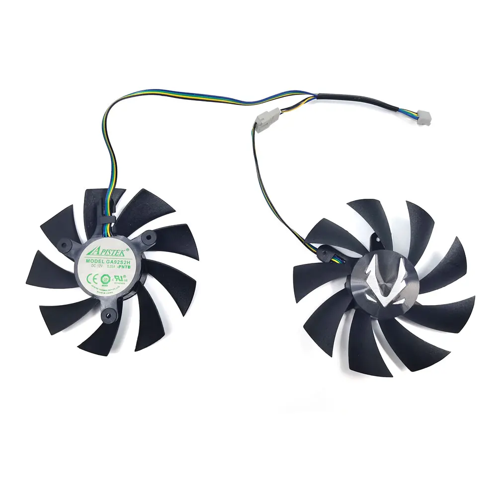 Koelventilator Voor Zotac Geforce Rtx 2060 2070 Super Mini Gtx 1660 1660Ti Dual Fan Videokaart Cooling Vervanging