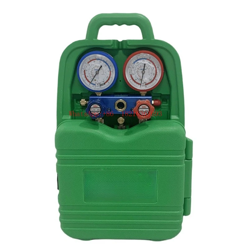 Portable Watch Set Air Conditioner Fluorinated Meter Plastic Box CM-136-GL-R12 R22