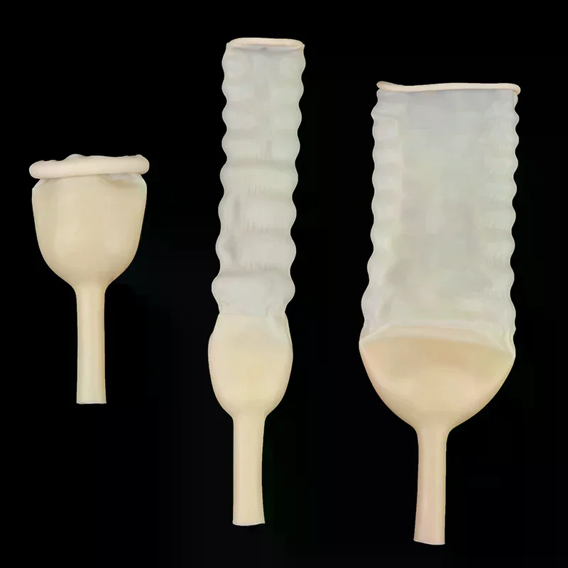 Male External Catheter Medical Sterilized latex catheter urine collector elderly