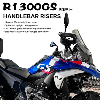 Motorcycle Handlebar Riser Adapter Extend For BMW R1300GS GS1300 Lift Handlebar Clamp R1300GS Accessories R 1300 GS Parts