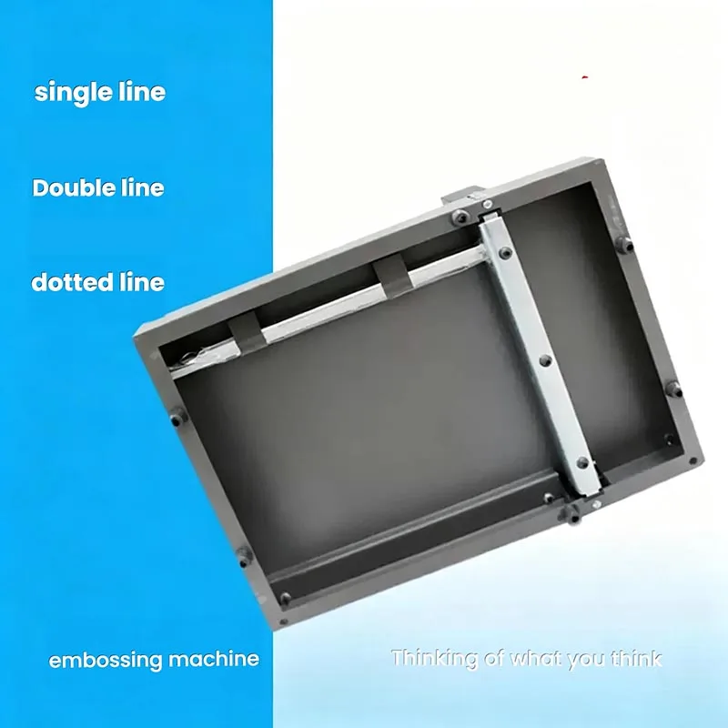 Manual Paper Creasing Machine Desktop Book Cover Creaser for Photo Album Brochure Card Pre-folding Processing