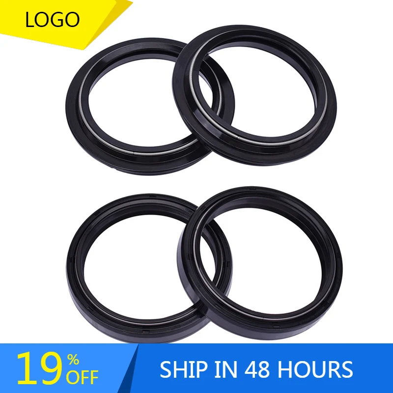 48x58x9.5/11.5 48X58  Motorcycle Front Fork Damper Oil Seal and Dust seal Dust Cover 48 58 9/11 (48*58*9/11) #d