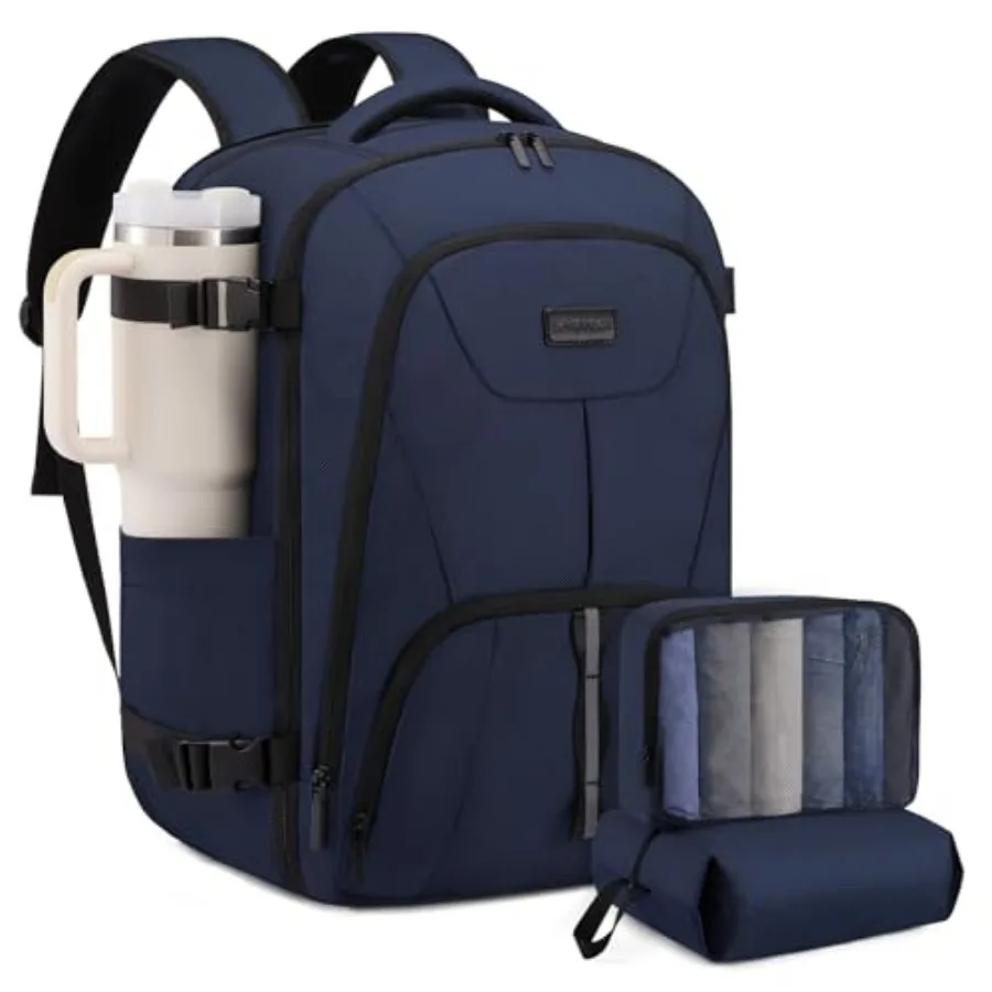 

Travel Carry on Backpack for Men Women, Expandable 40L Extra Large Travel Laptop Backpack, Water Resistant Durable TSA Airline