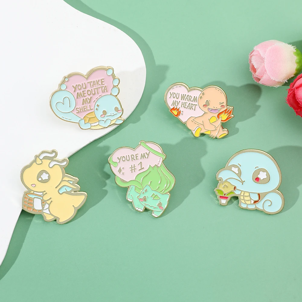 เข็มกลัดอะนิเมะน่ารัก 5 ชิ้น ล - Embroidery Textile บทวิจารณ์และราคา