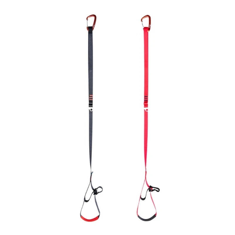 

Foot Ascenders Webbings Sling Adjustable Climbing Ascenders Sling Climbing Gear for Mountaineering, Hikings, Rappelling