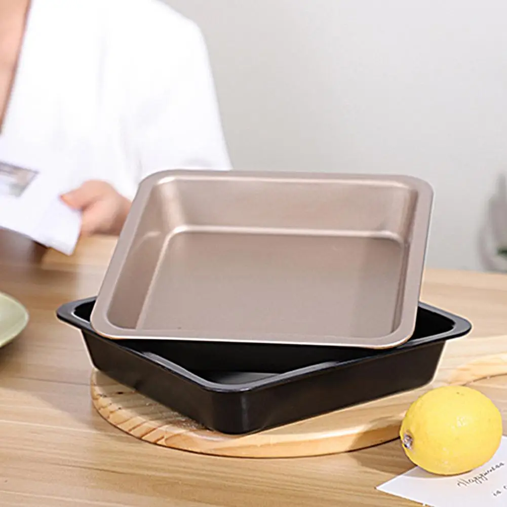 Roasting Pan Square Baking Pan Non-stick Carbon Steel Pastry Dessert Mold Baking Mold формы для выпечки