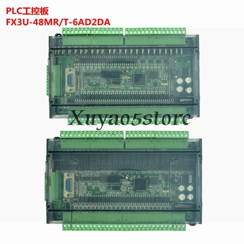 PLC industrial control board controller fx3u-48mr/mt programmable micro simple PLC controller
