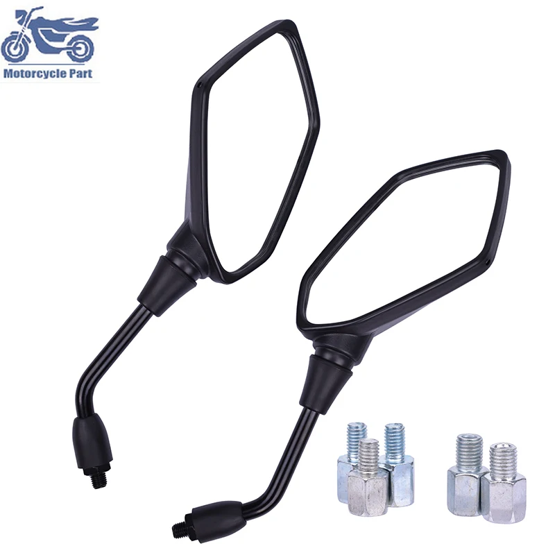 

Motorcycle Rearview Rear View Mirrors For Kawasaki Ninja Ghost Fire Wide Angle Rearview Mirror Side mirror Motorcycle Parts