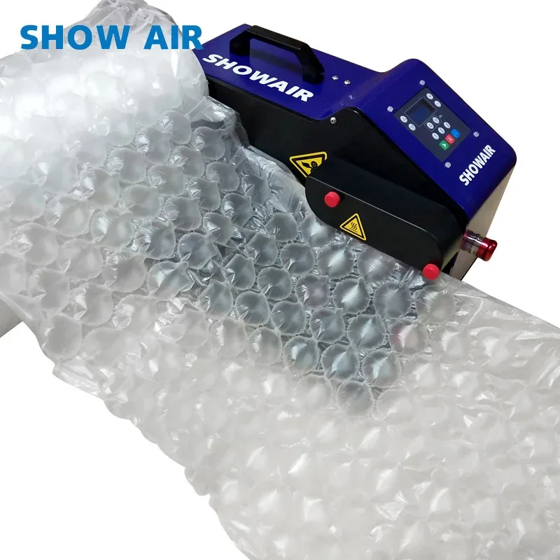 

Small cushion air cushion machine gourd film aerator express packaging air column shockproof film filling bag sealing machine