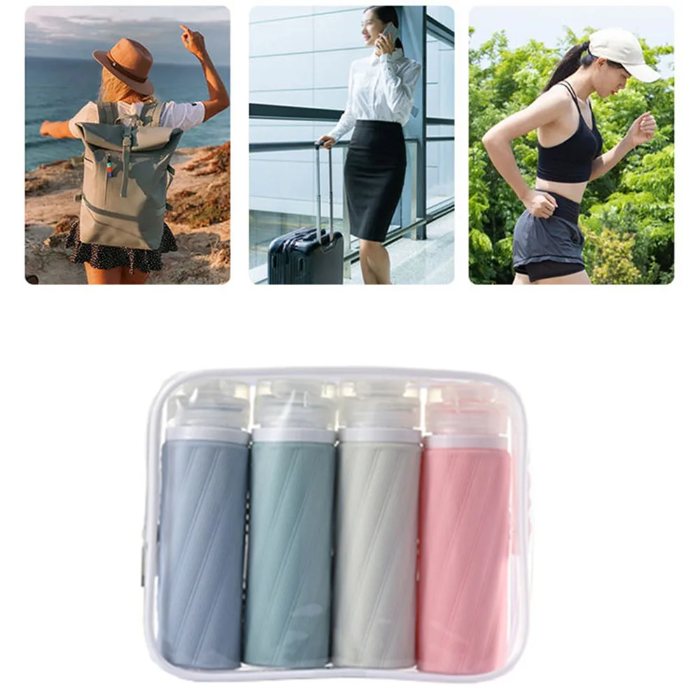 

Переносной силиконовый контейнер для хранения лосьона, в скандинавском стиле