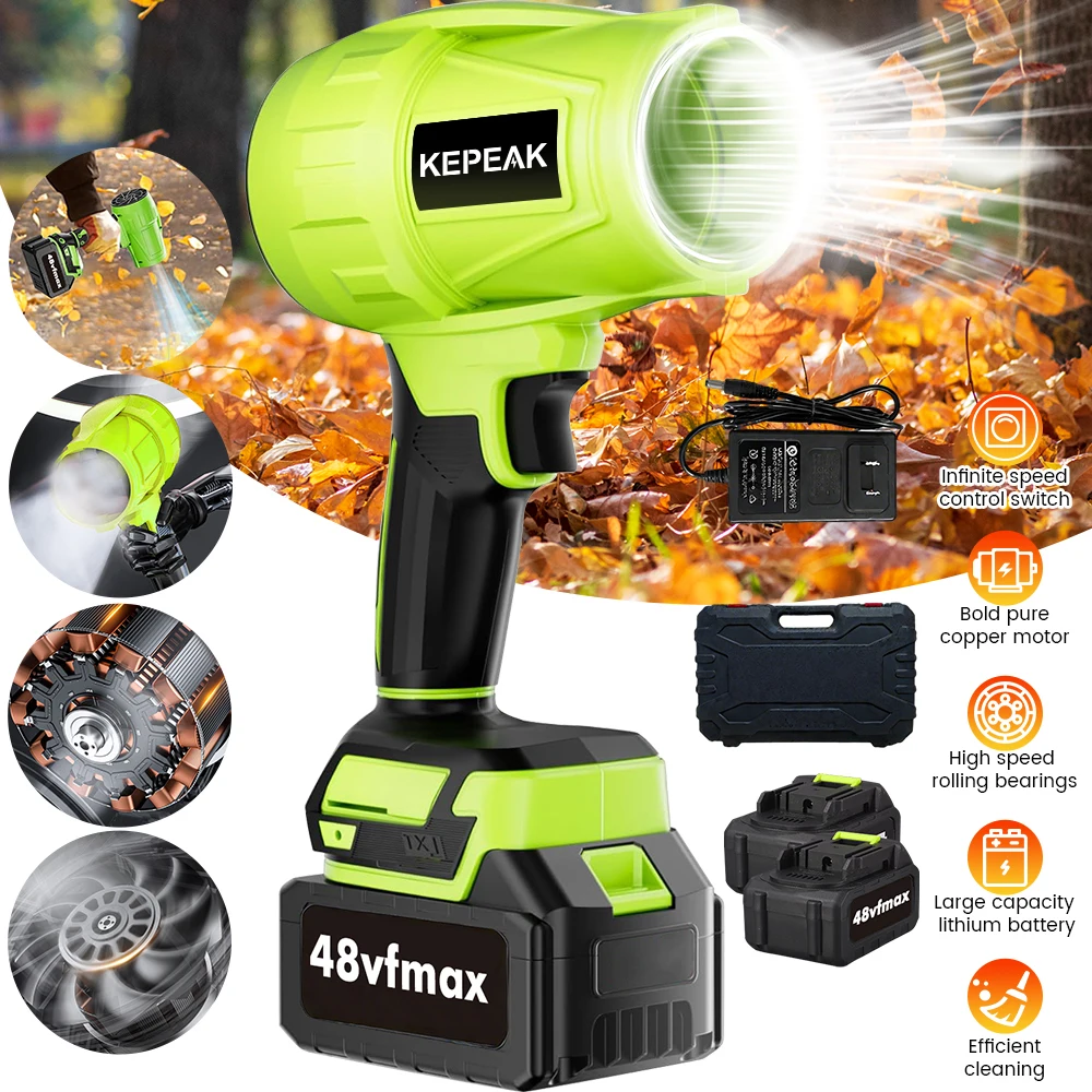 

Brushless Electric Turbo Blowers Jet Fan Dust Blower Cleaning Leaf Blower Dust Blowing Tool Air Duster Air Blower Handheld