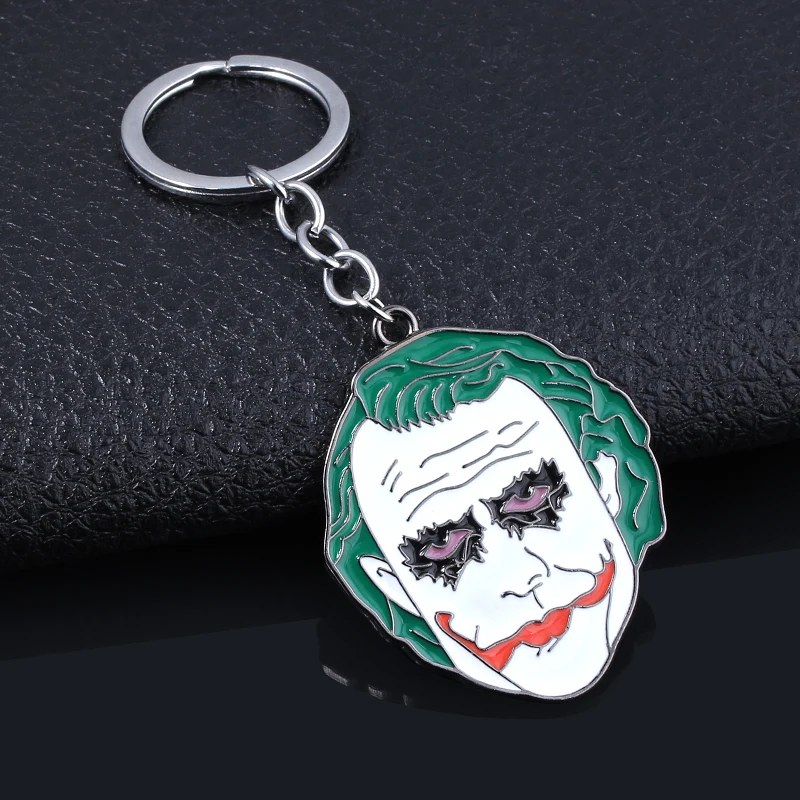 Movie Clown Keychain Halloween Exaggerated Horror Ornaments Pendant Movie Characters Keyring Phone Chain Charms Accessories Gift