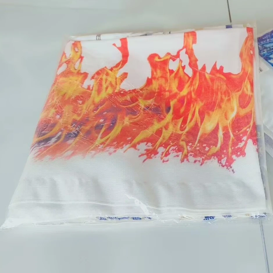 2023 confezione regalo squisita scialle da preghiera immagine del fuoco sciarpe da preghiera avvolge per uomo donna sacerdote