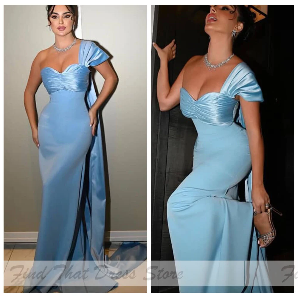 Custom Made Bridal Modern Sleeveless Pleated Sheath Sexy Formal Evening Gown Backless Floor Length Prom Dress with Train