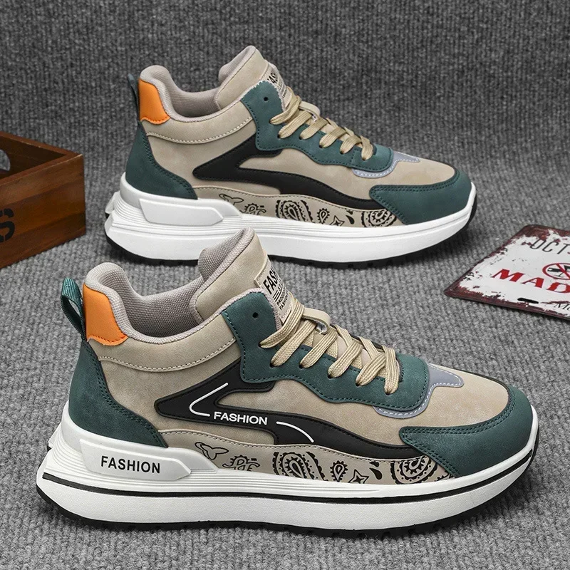 Fipatbu, zapatillas de Skate de estilo chino de alta calidad a la moda para hombre, zapatillas cómodas y elegantes para monopatín, zapatillas para correr en carretera y caminar