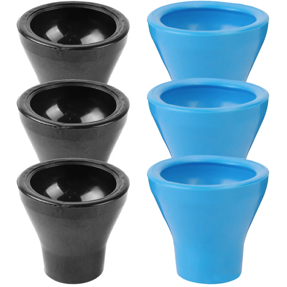 6 Pcs Golf Ball Picker Retriever for Tool Golfs up Grabber Compact Sucker Rubber Reusable Convenient