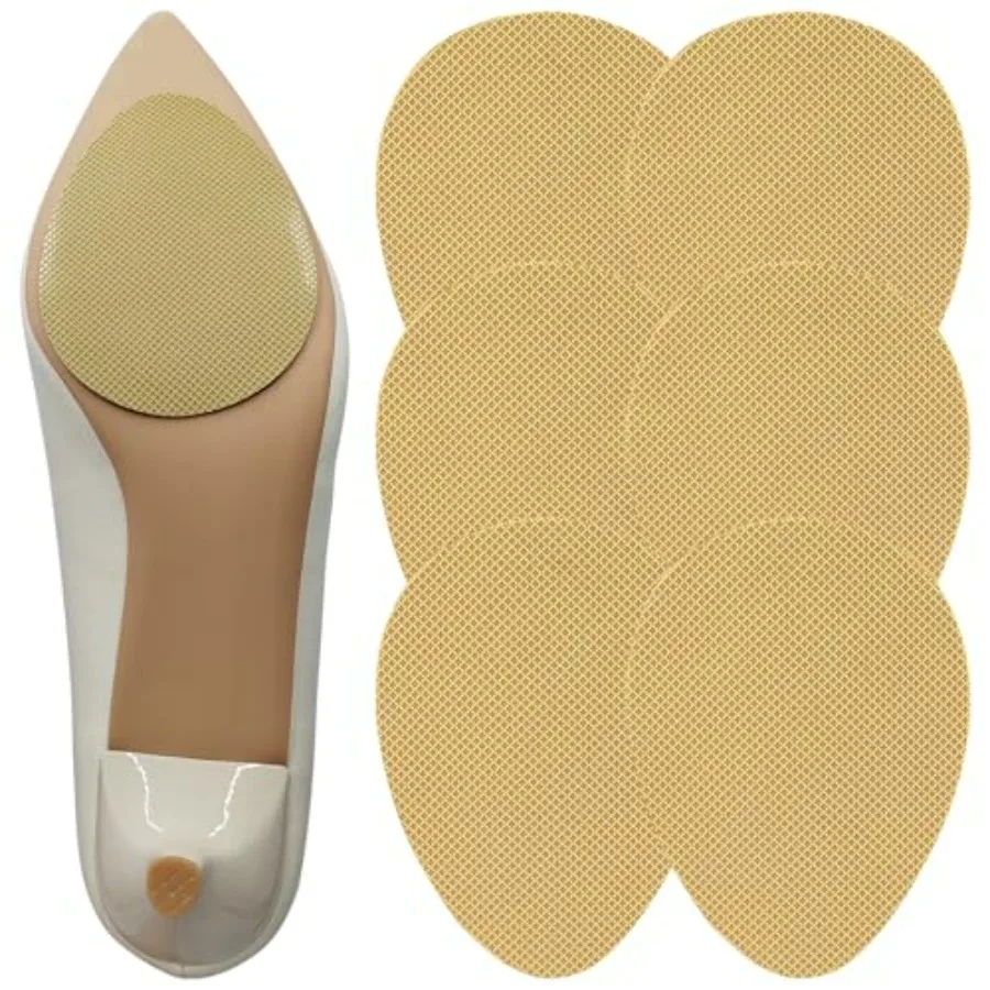

Shoe Sole Protector for Heels, Non Slip Shoe Pads, Non Slip Pads for Shoes, Anti Slip Shoe Grips, 4 Pairs 2.55x3.54inch