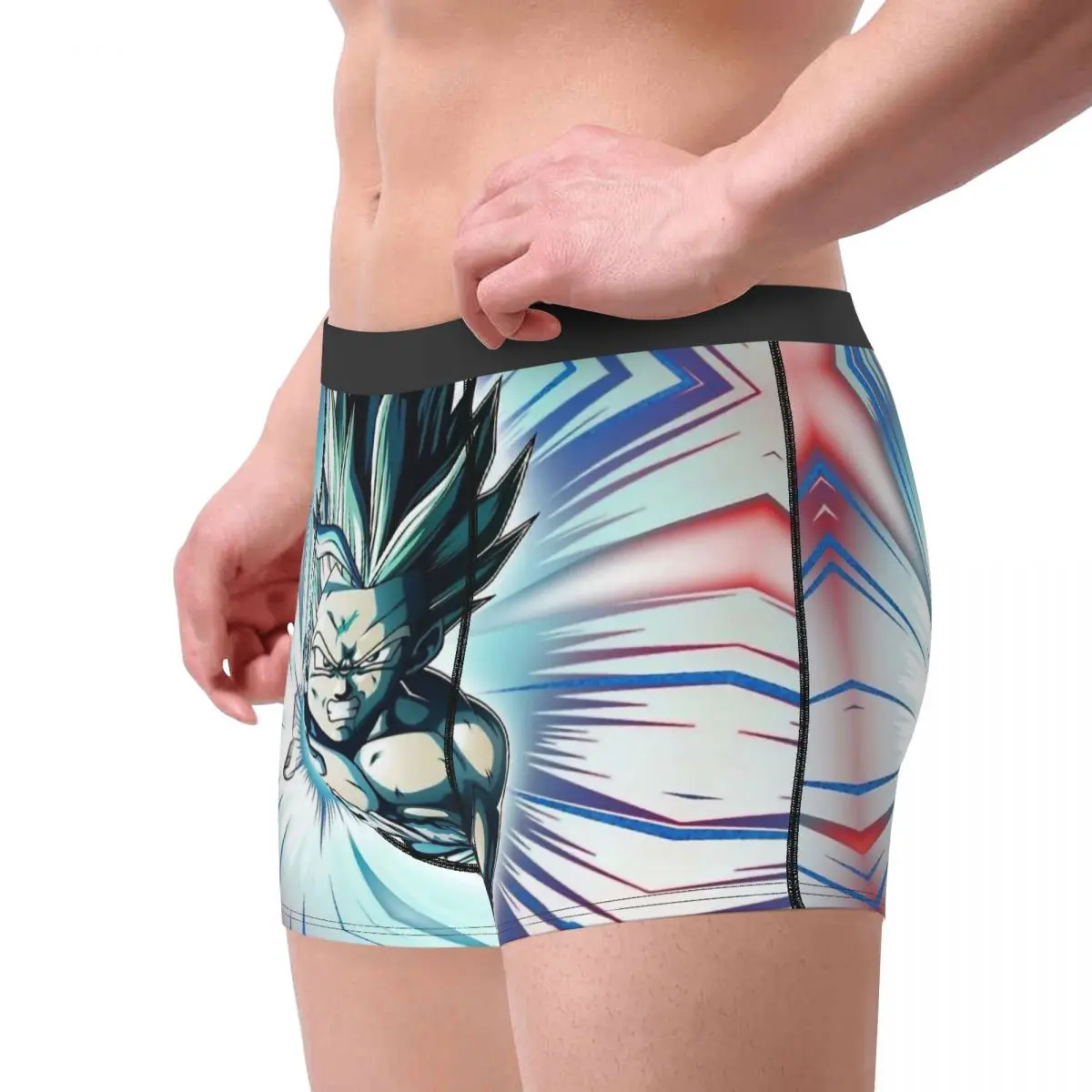 Novelty Boxer Dragon Ball Gohan Super Sayan Shorts Panties Men Underwear Breathable Underpants for Male