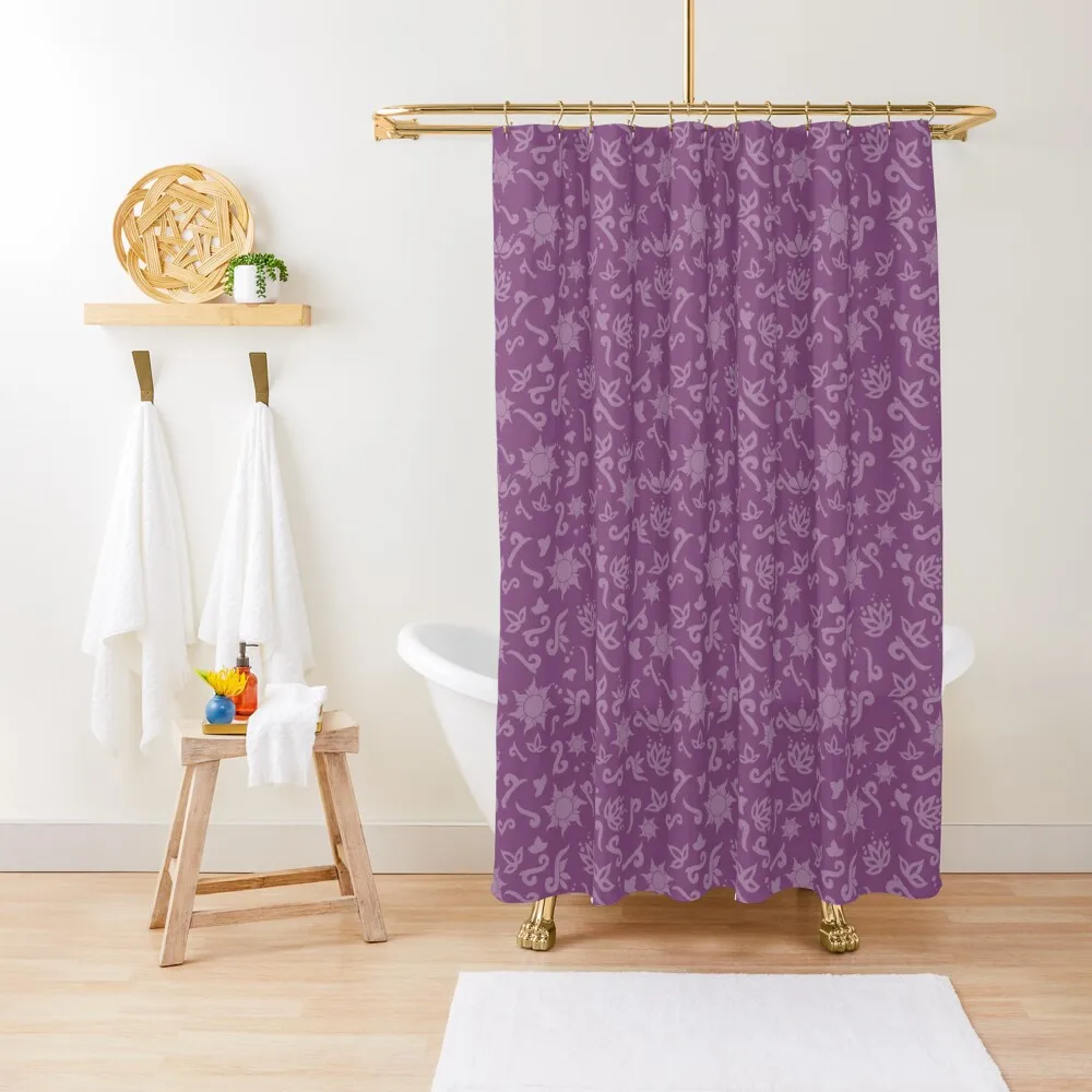 

Lost Princess Scatter Print Shower Curtain Set For Bathroom Shower Bathroom Bathroom Accessory Bathtub Curtain