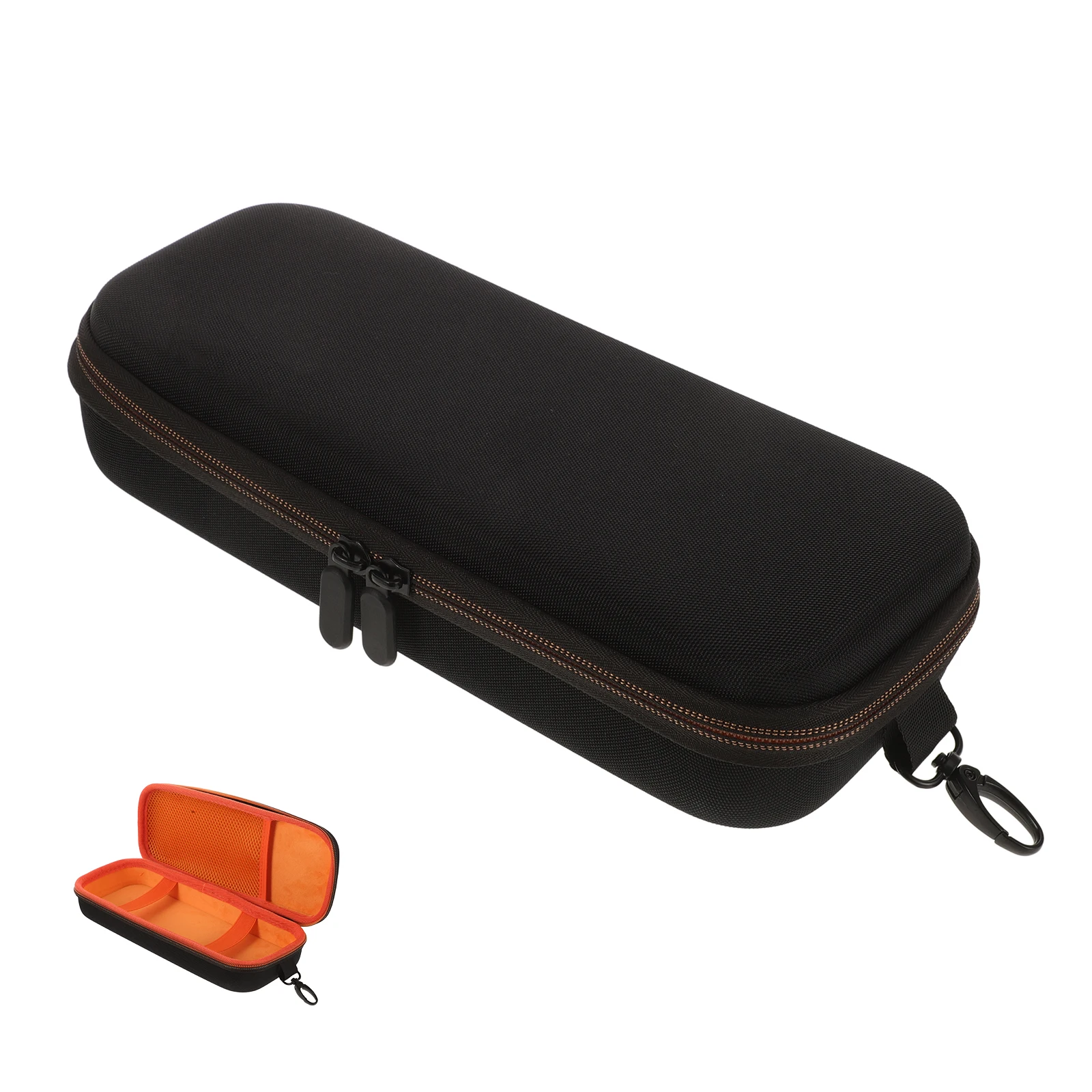 

Dual Microphone Case Music Party Aluminum Alloy EVA Waterproof Portable Organizer Travel Cordless Microphone for Karaoke