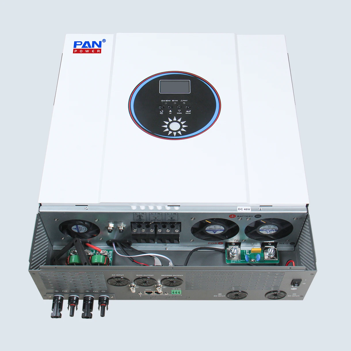 New Trend 48v 11kw Hybrid on and Off Grid Pure Sine Wave Output Inverter