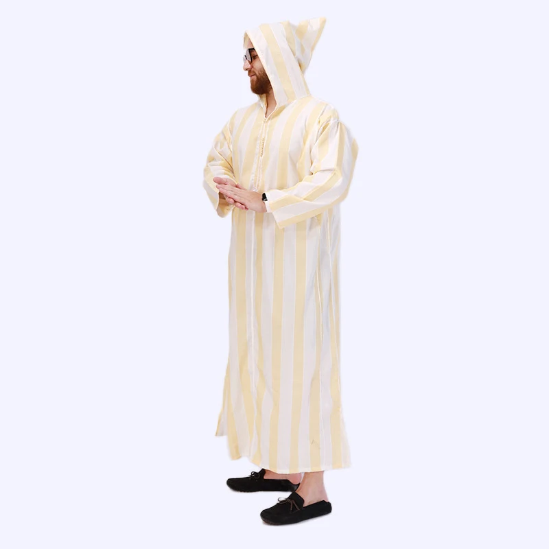 Ropa musulmana de moda para hombre, vestido de caftán suelto de Dubái, Arabia Saudita, Pakistán, Túnica Islámica