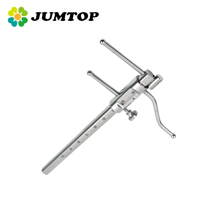 

JUMTOP Dental Orthodontic Sliding Caliper Implant Measuring Gauge Ruler 20-100mm