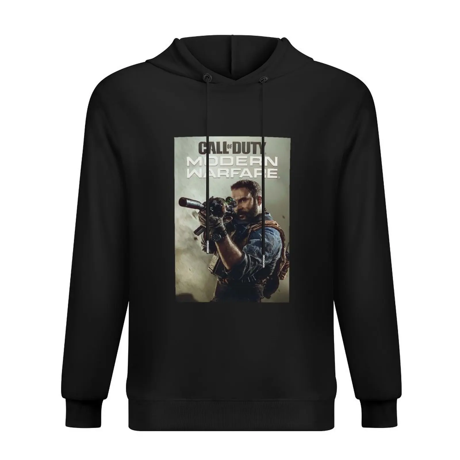 

man shooting gun Hoodie autumn clothes aesthetic clothing korean clothes men clothing japanese hoodie