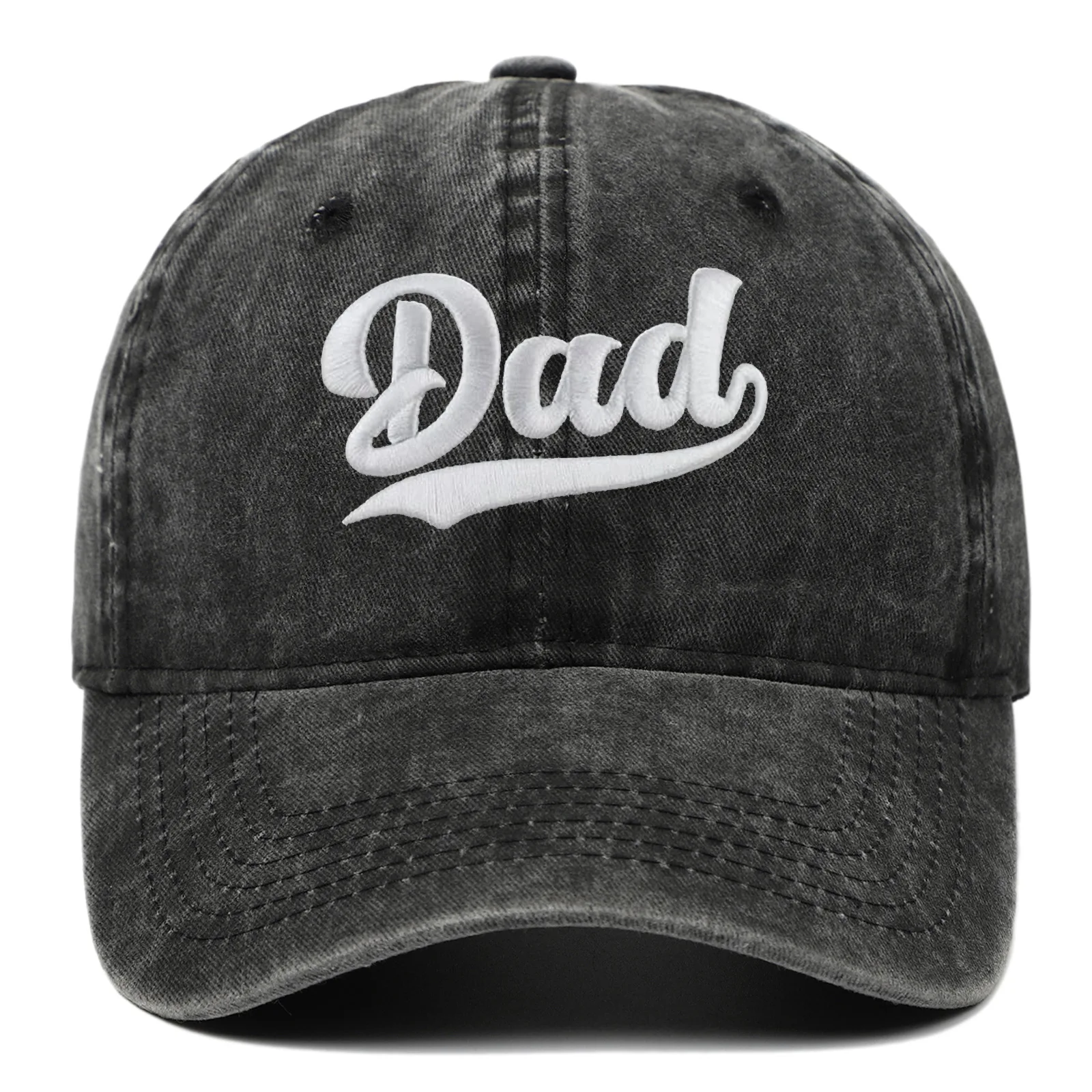 New DAD MOM Embroidery Baseball Caps Men Women Retro Washed Cotton Snapback Dad Caps Outdoor Sports Visor Sun Hat Unisex