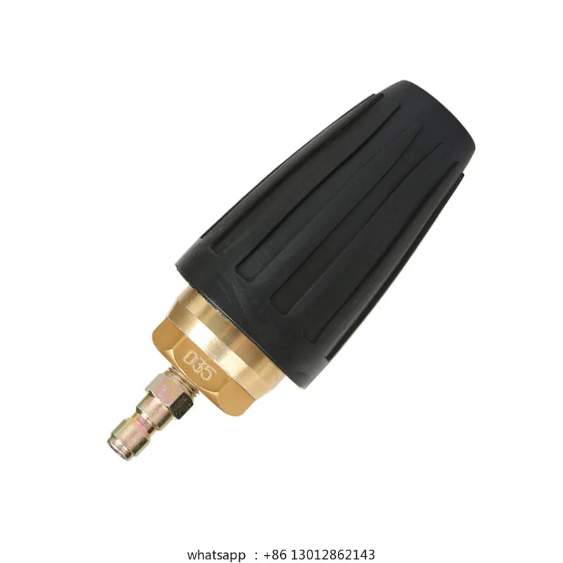 

Вращающаяся насадка для очистки лотоса высокого давления, обеззараживающая насадка