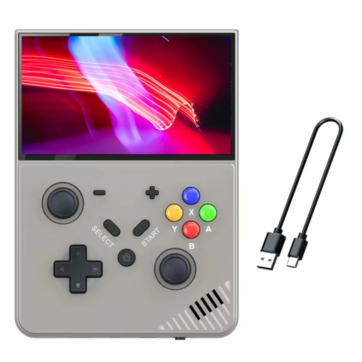 

R43 PRO Handheld Game Console 64G 4.3 Inch 3D Home 4K HD M18 Retro Game Console Linux Sys for PSP PS1 N64 A