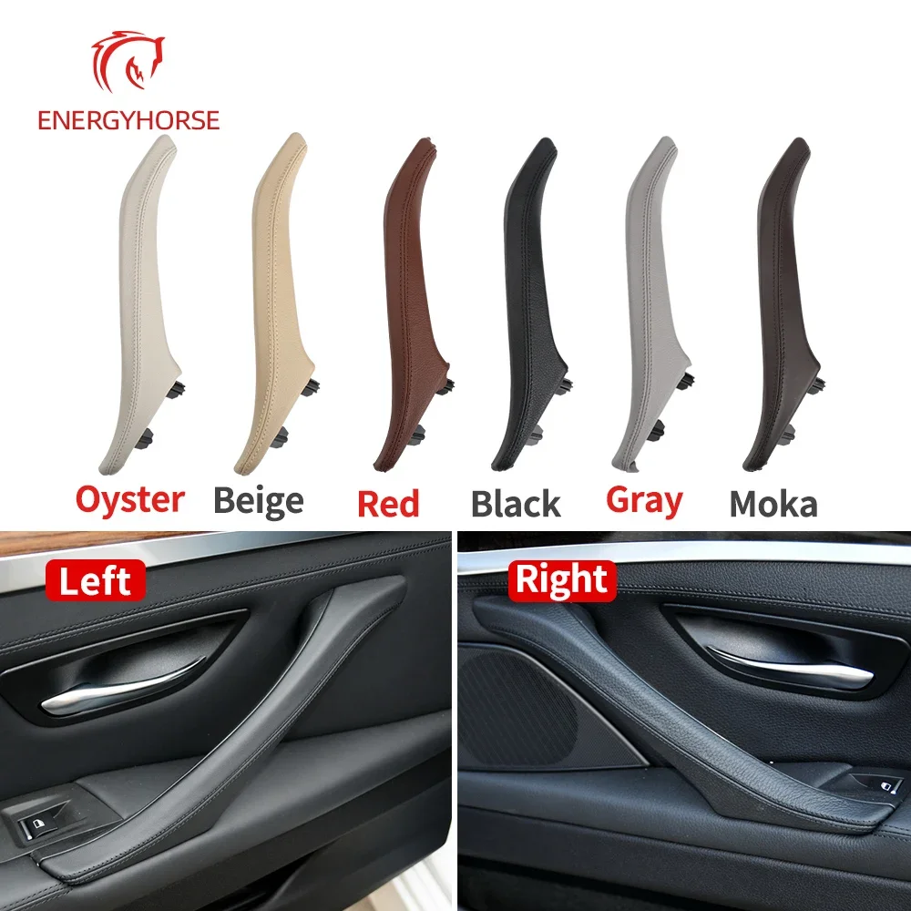 

LHD RHD Left Right Interior Passenger Door Leather Pull Handle Assembly For BMW 5 Series F10 F11 F18 520i 523i 525i 528i 535i