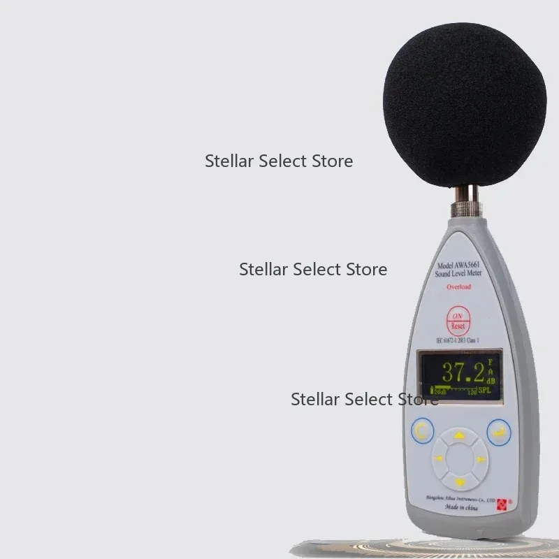 precision impulse Noise meter Type Class 1 AWA5661-3 noise level indicator Sound Level Meter 25-140dB Accuracy 0.7dB